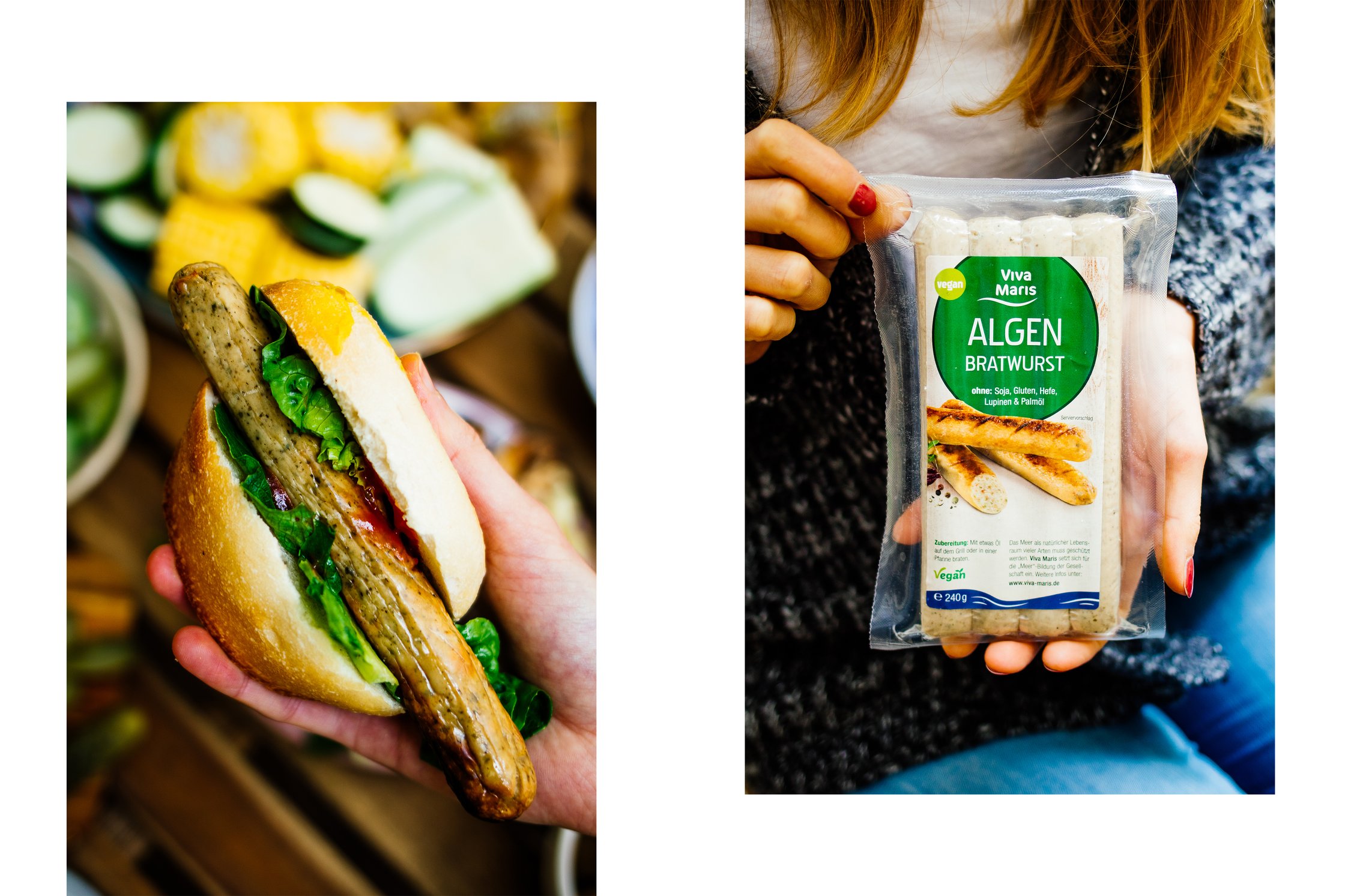 vegan sausages from viva maris