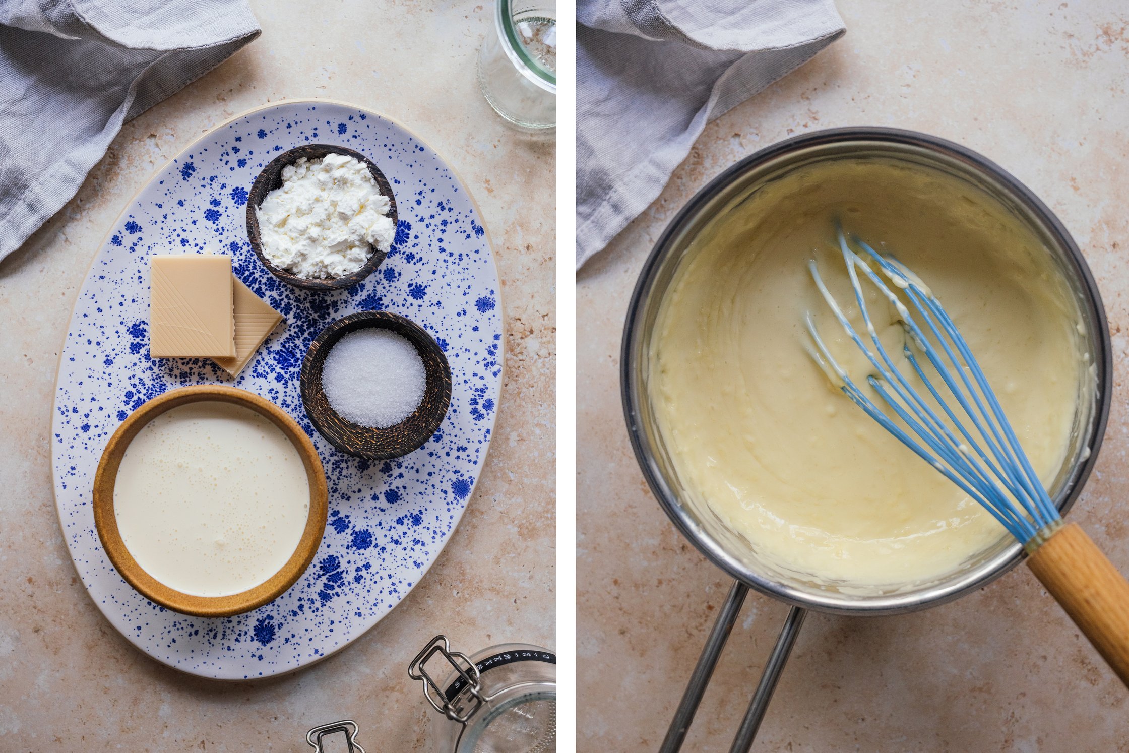 Vegane Milchcreme für Monte