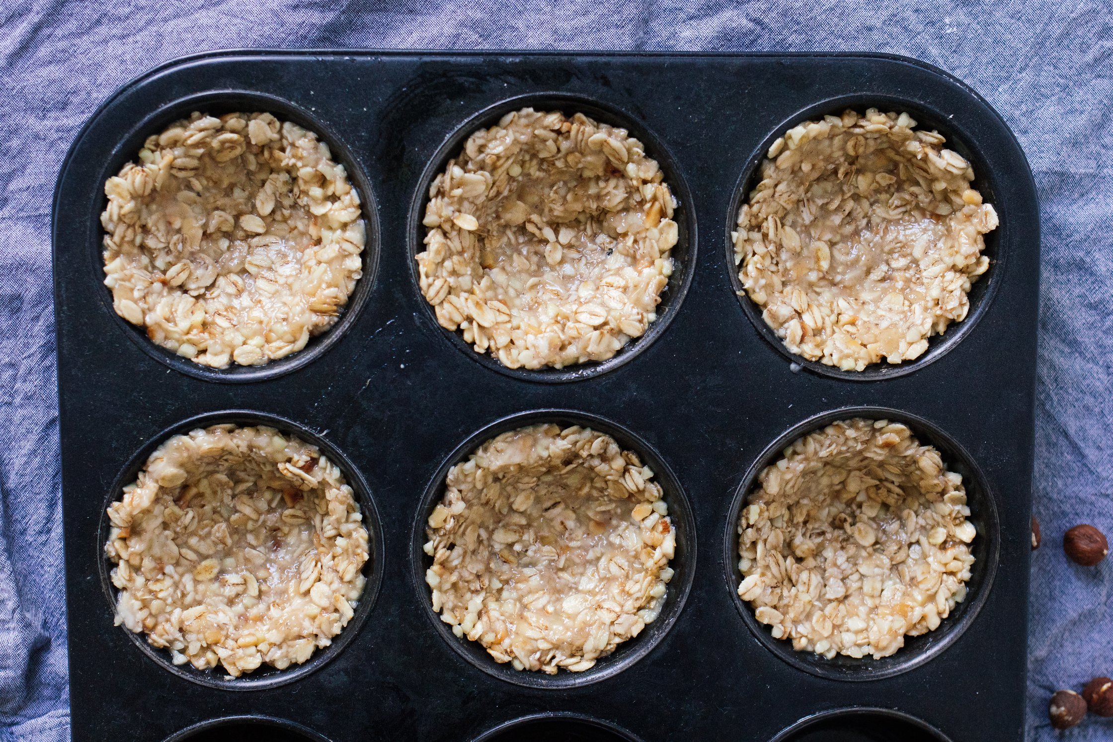 cups before baking