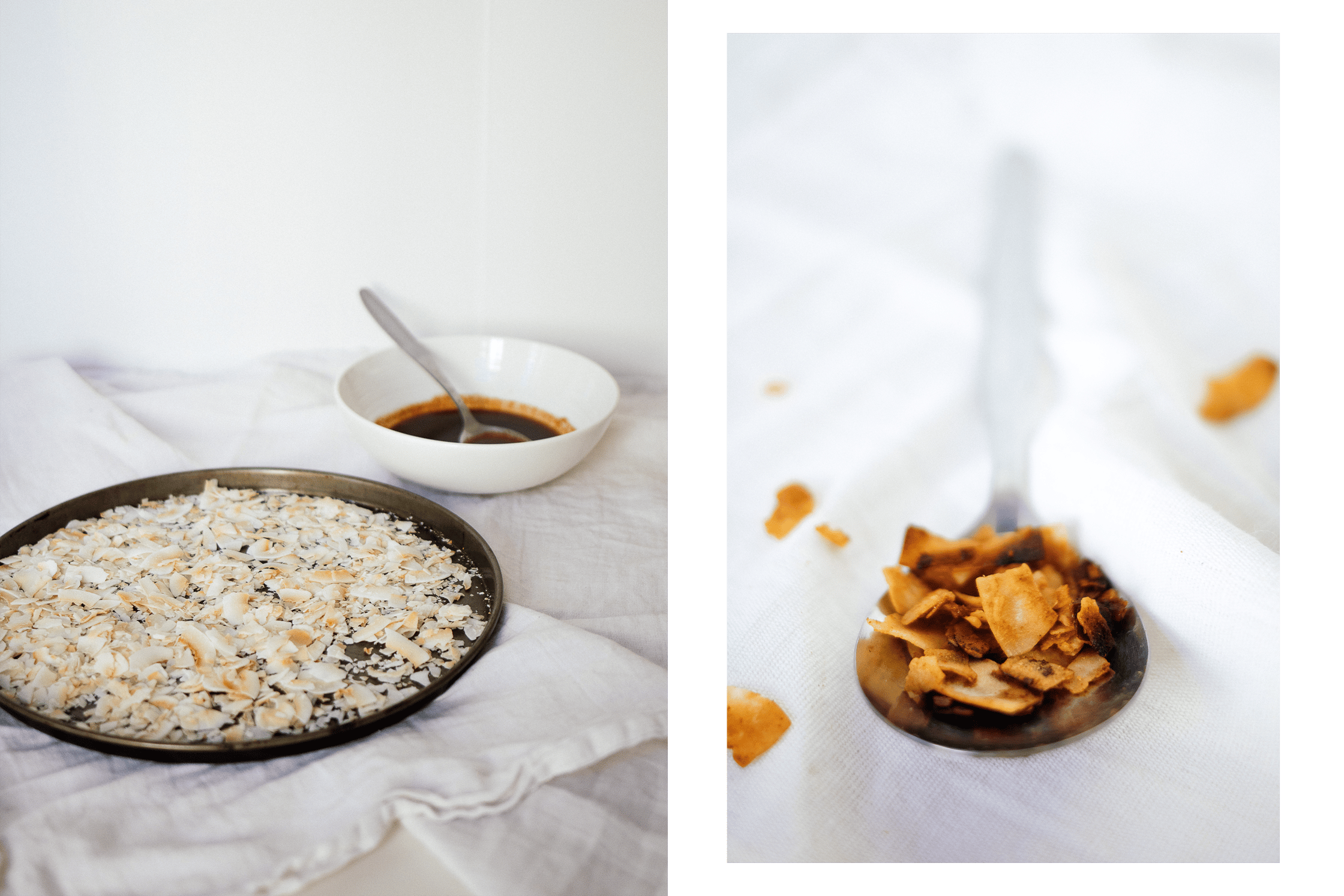 Coconut Bacon plain and baked