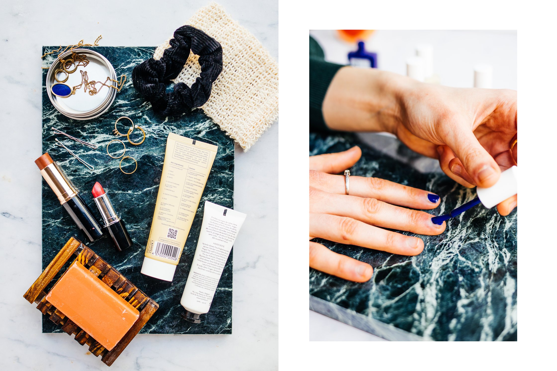 vegan cremes and nail polish