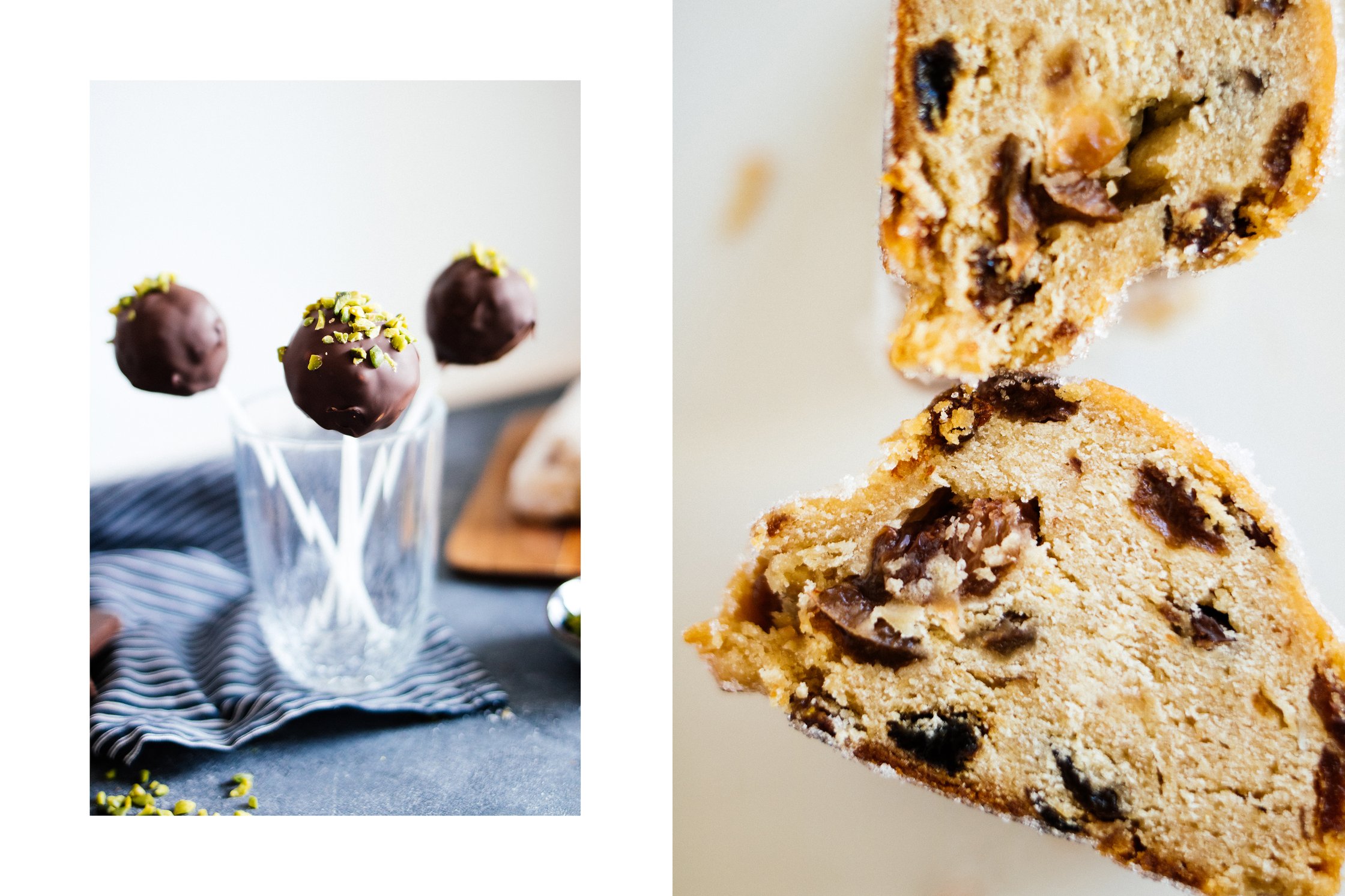 vegane Stollen Cake Pops