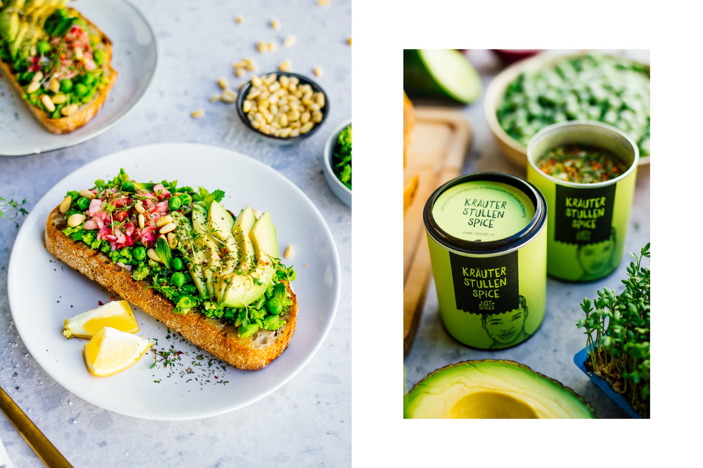 vegan sandwich with peacamole