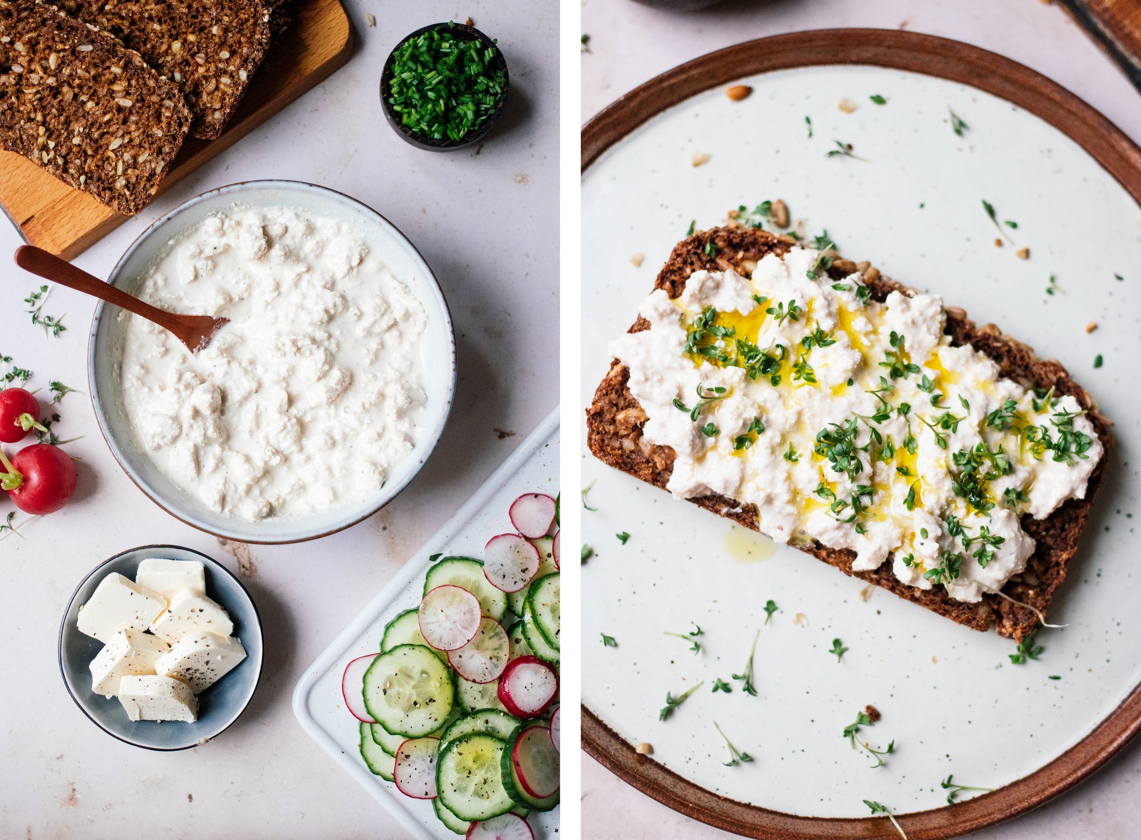 vegan cottage cheese