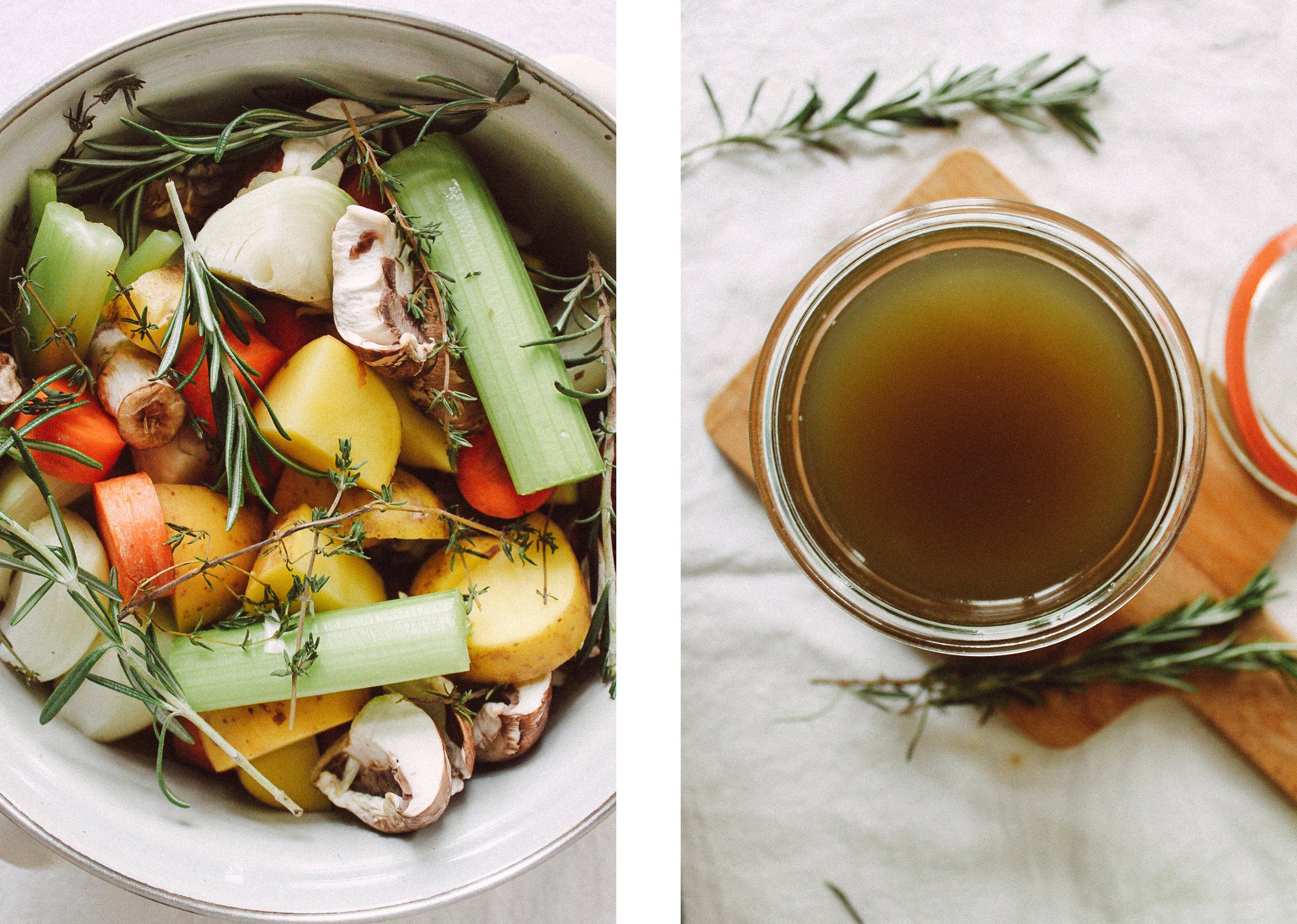 R121 Homemade vegetable stock