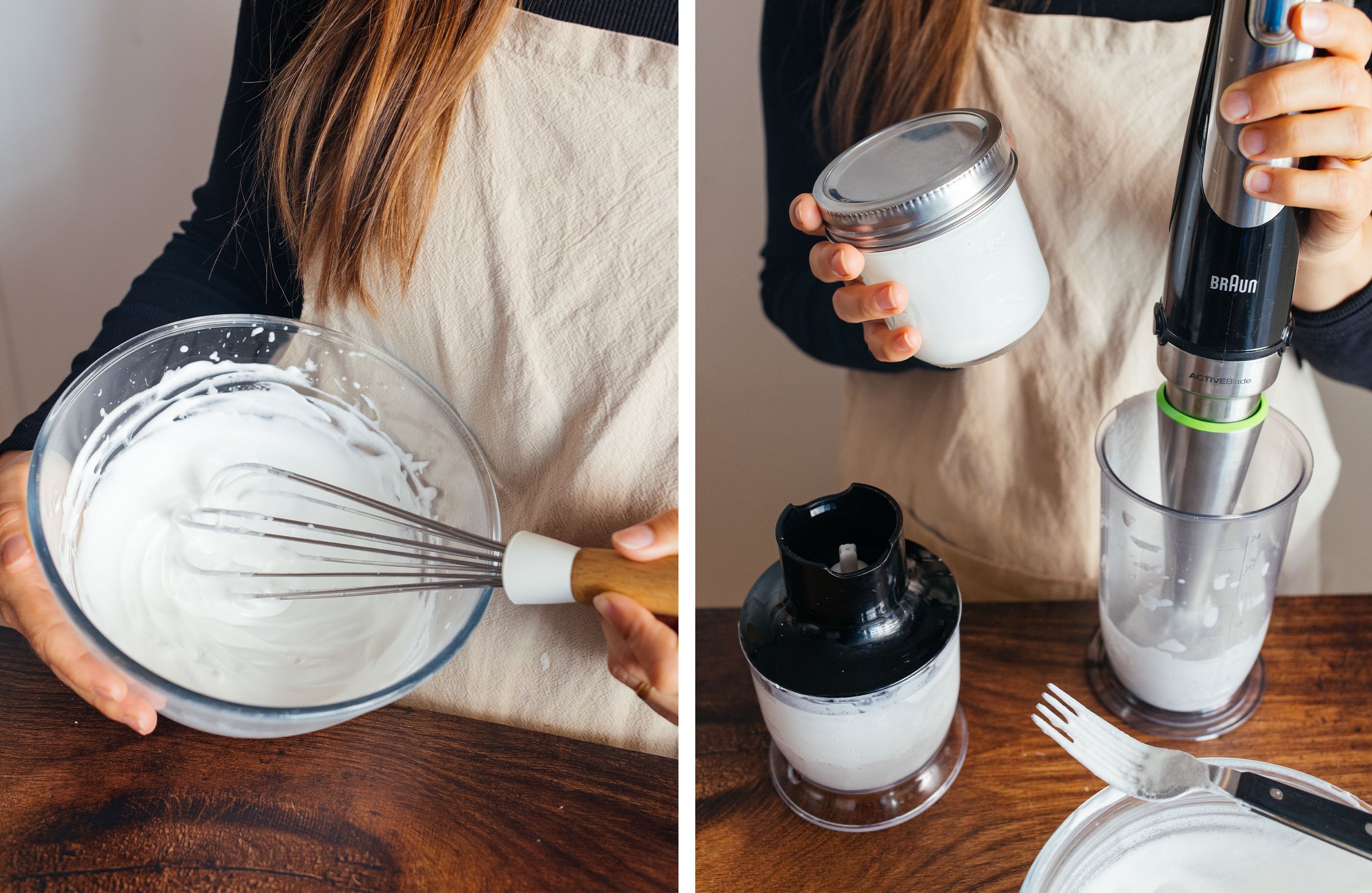 alternative methods for whipping cream without using a hand mixer