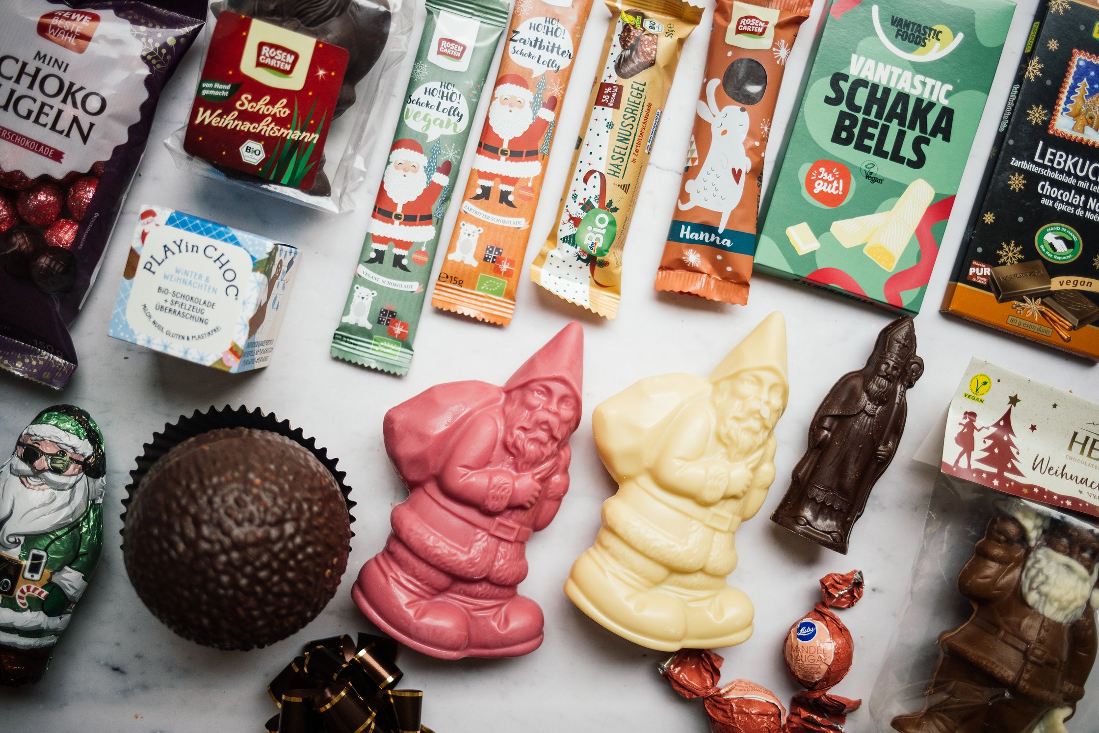 vegane weihnachtsschokolade