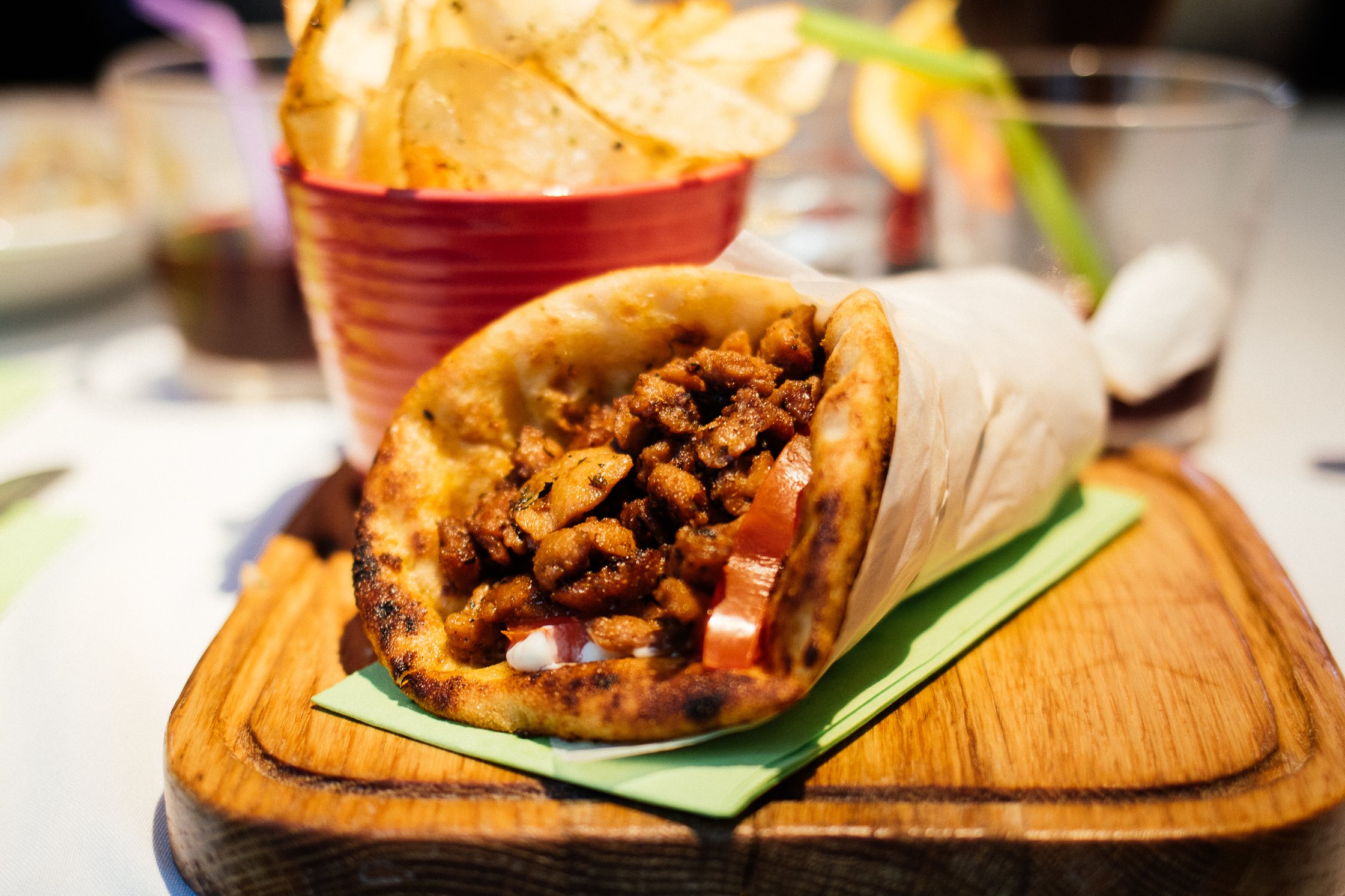 vegan gyros