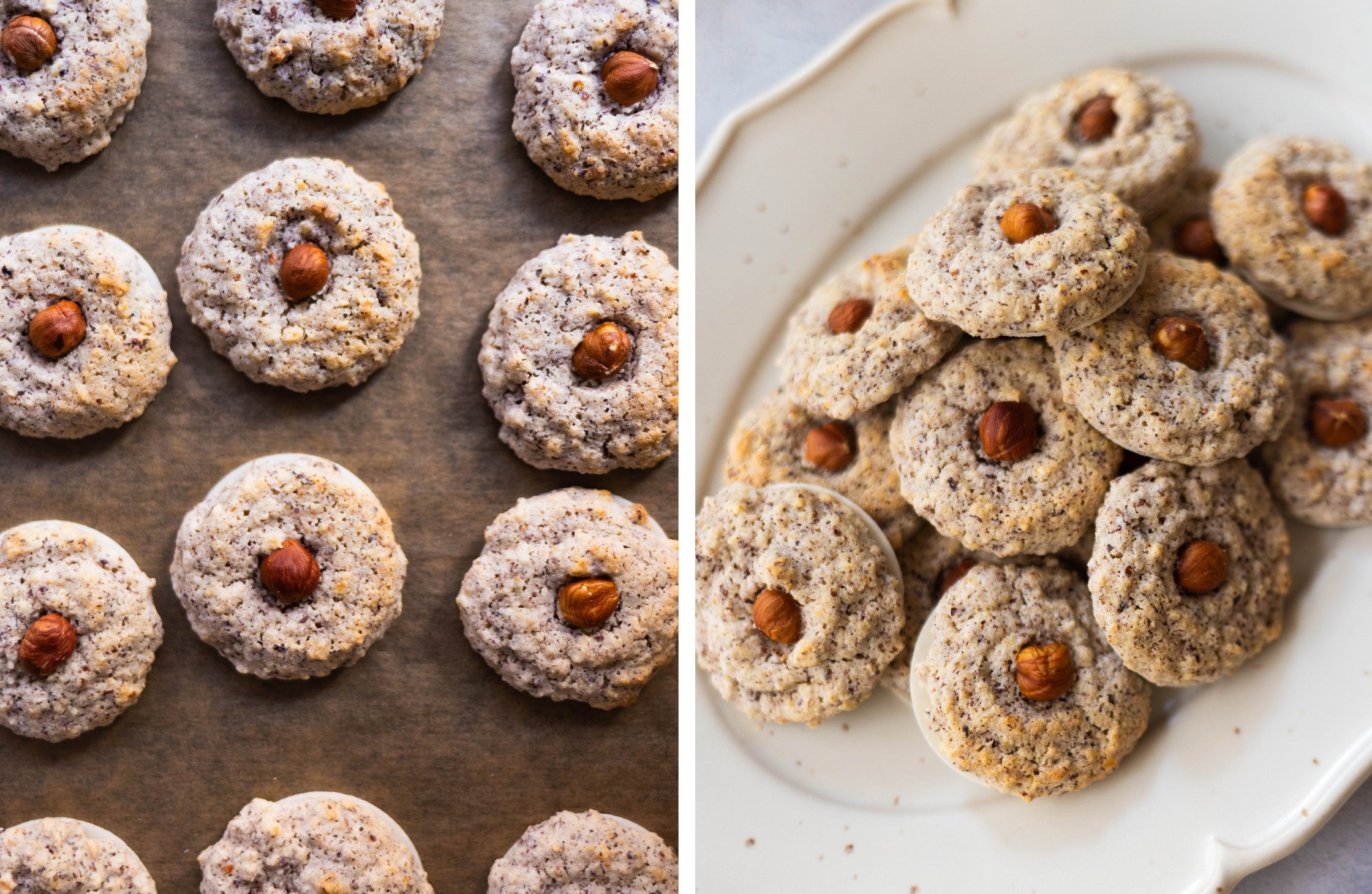 Cookies after baking