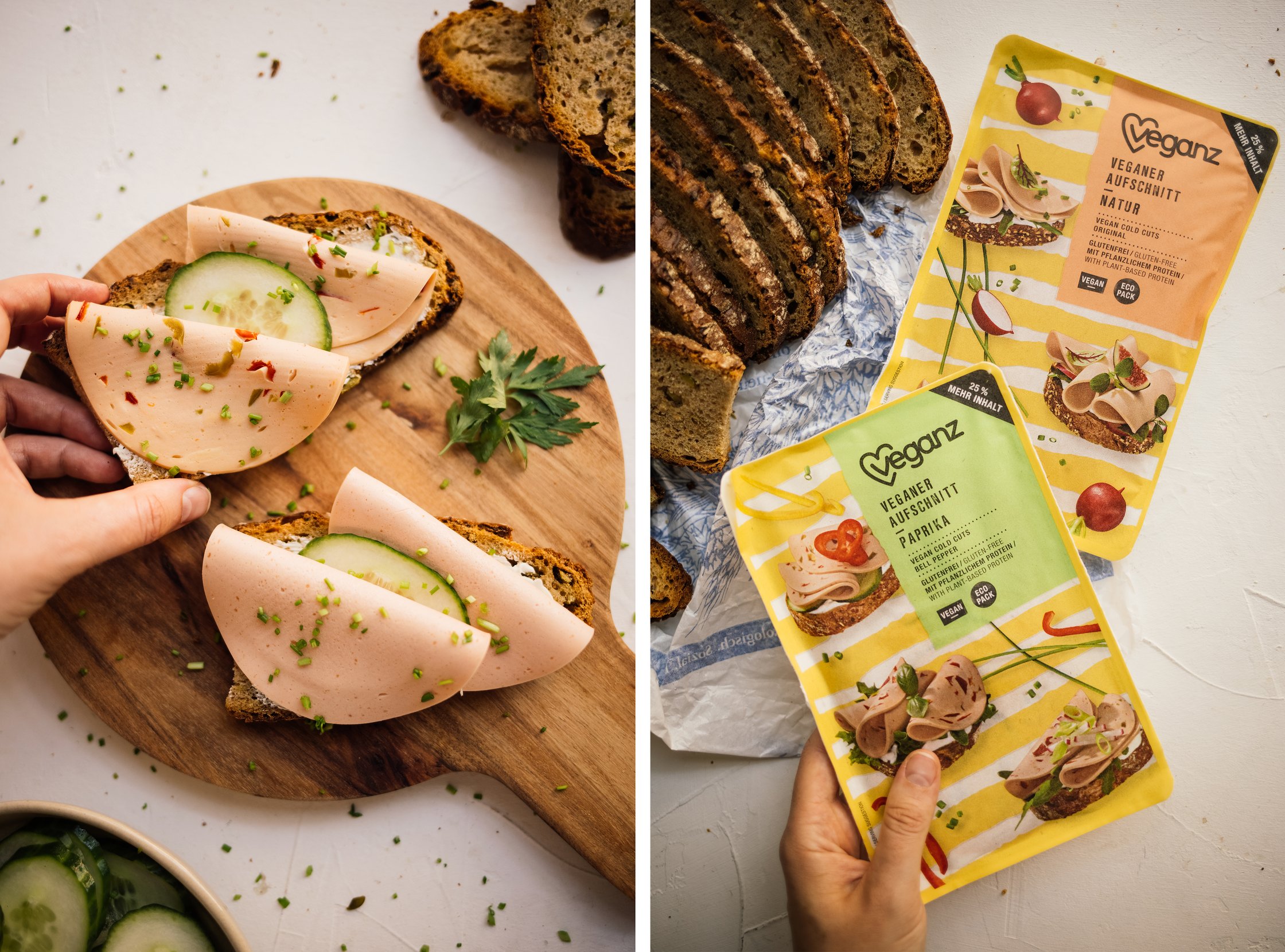 vegan cold cuts from veganz