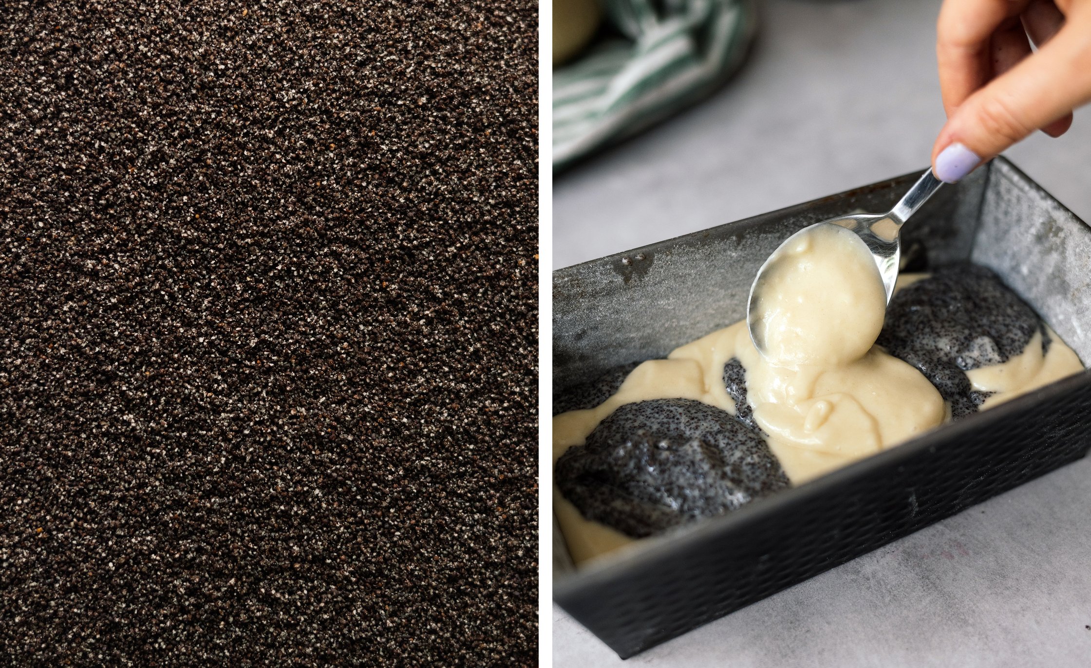 teig für marmorkuchen vermengen