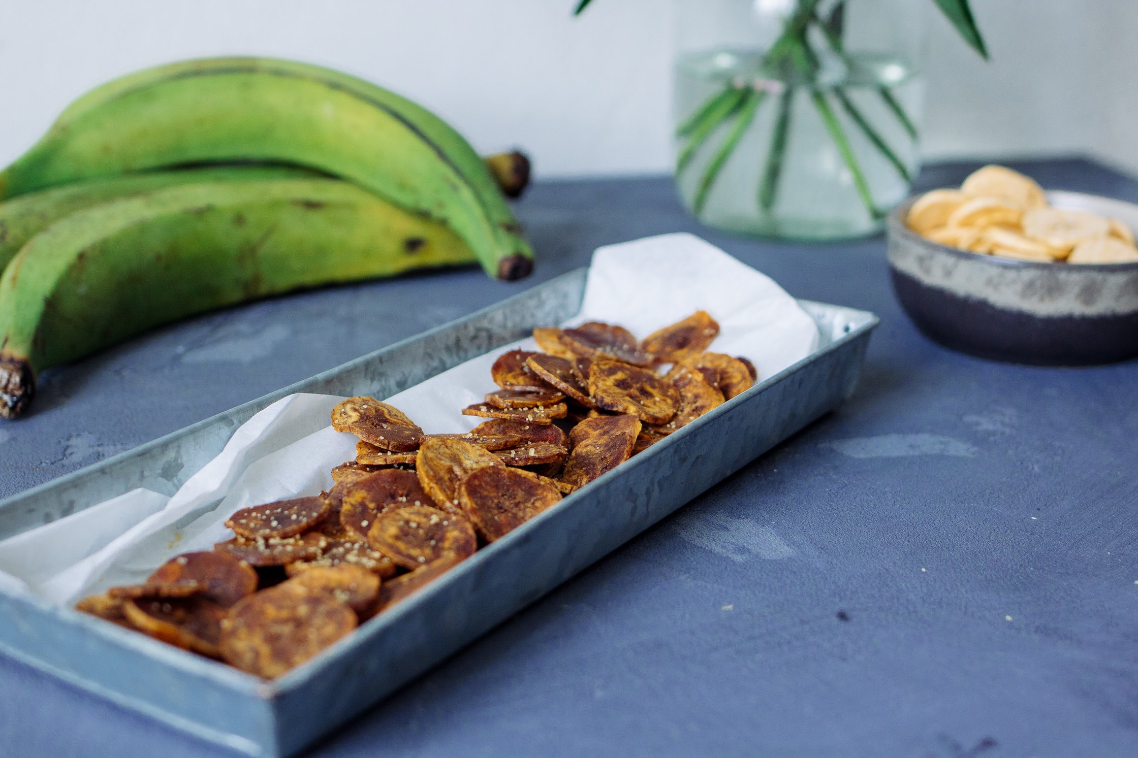 Plantain Chips fertig zum essen