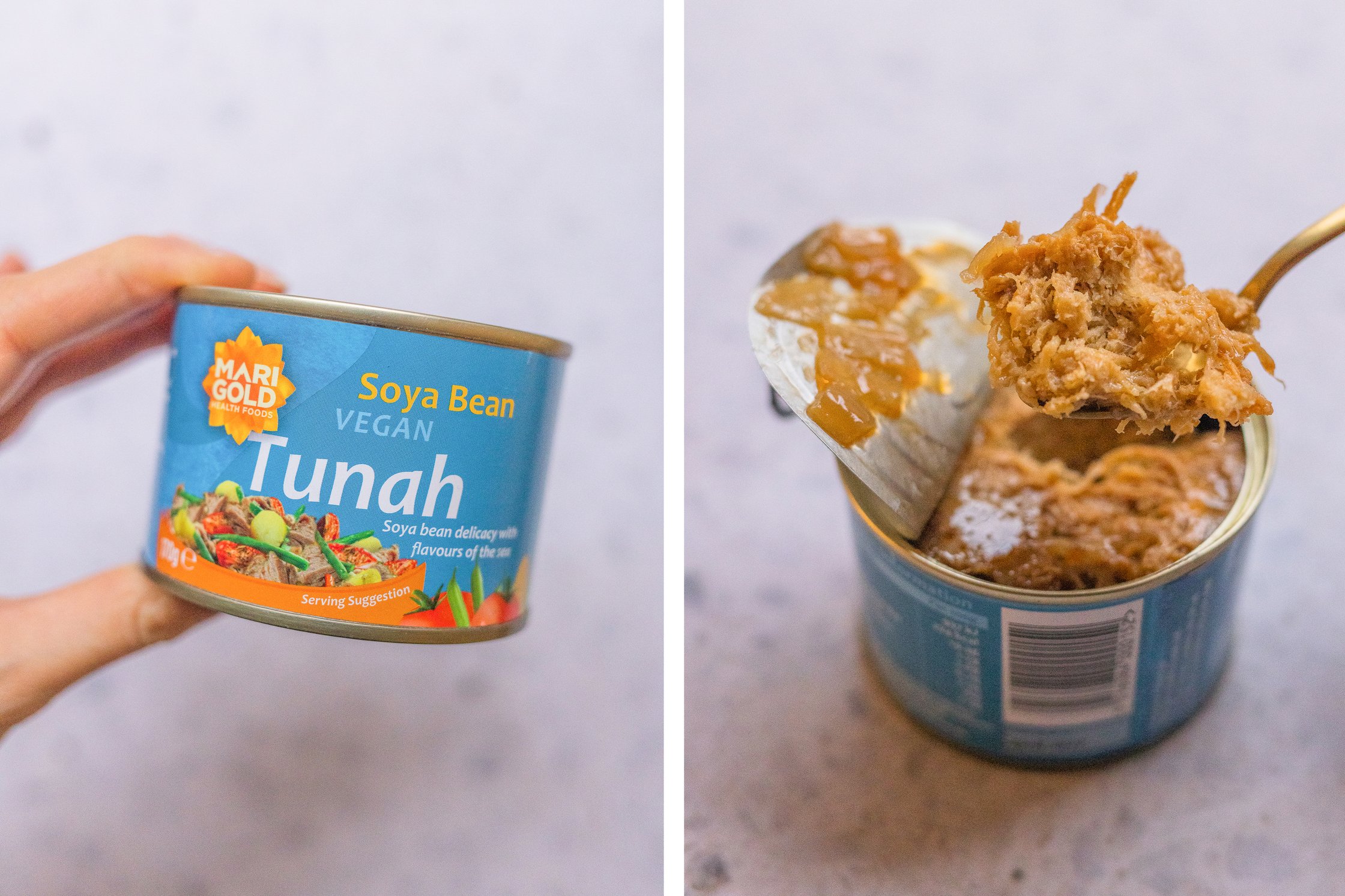 veganer thunfisch von marigold