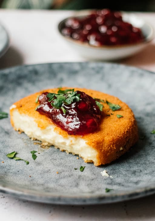 Veganer Backcamembert