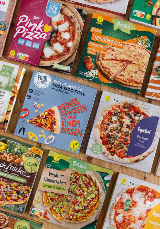 Produkttest: Vegane Tiefkühlpizzen im Supermarkt