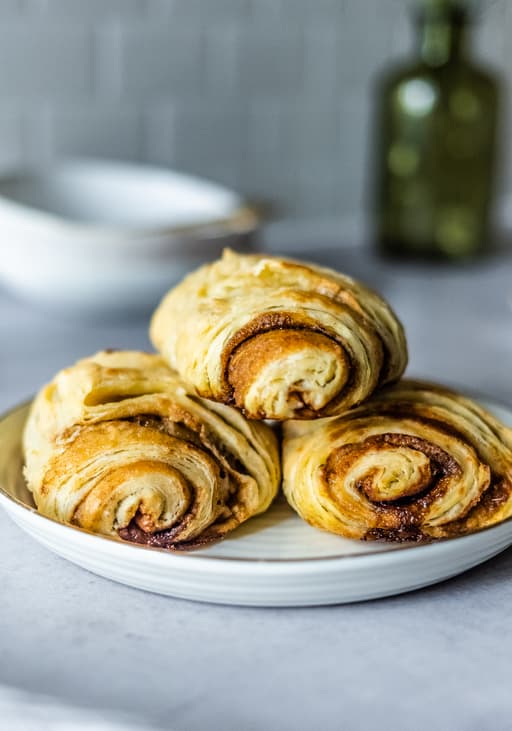 Vegan Franzbrötchen (Sweet Cinnamon Pastry)