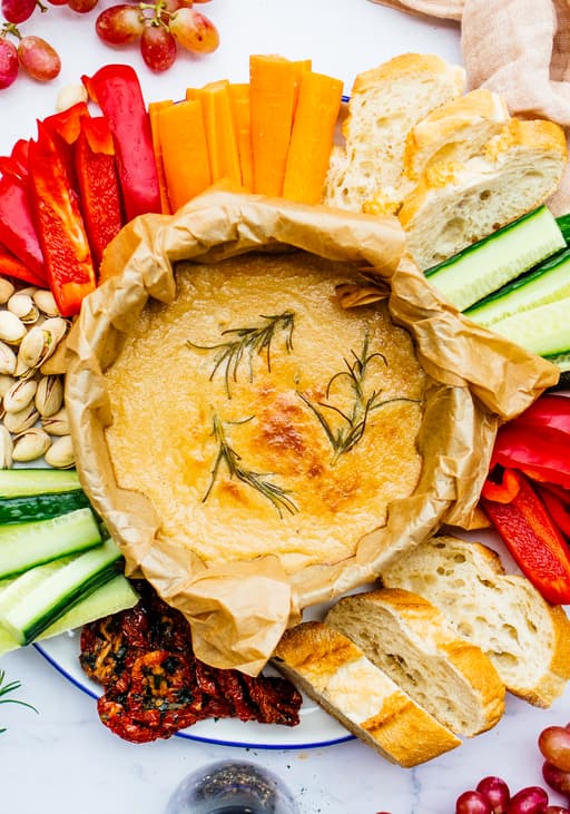 Vegan Baked Cheese