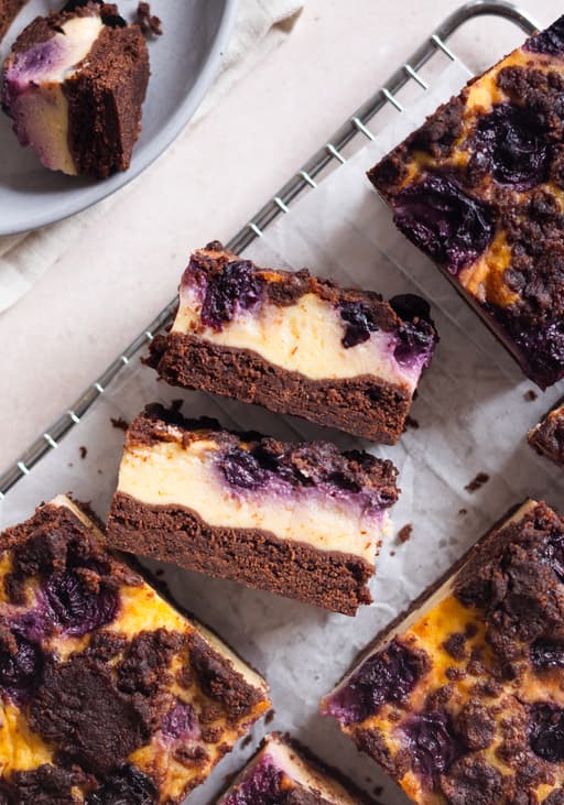 Veganer Blaubeer-Zupfkuchen vom Blech