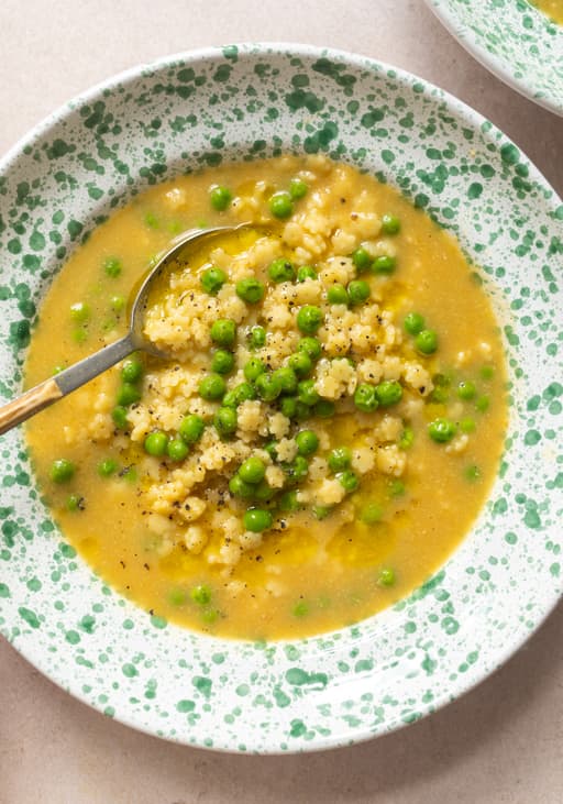 Vegan Pasta Soup à la Italian Pastina