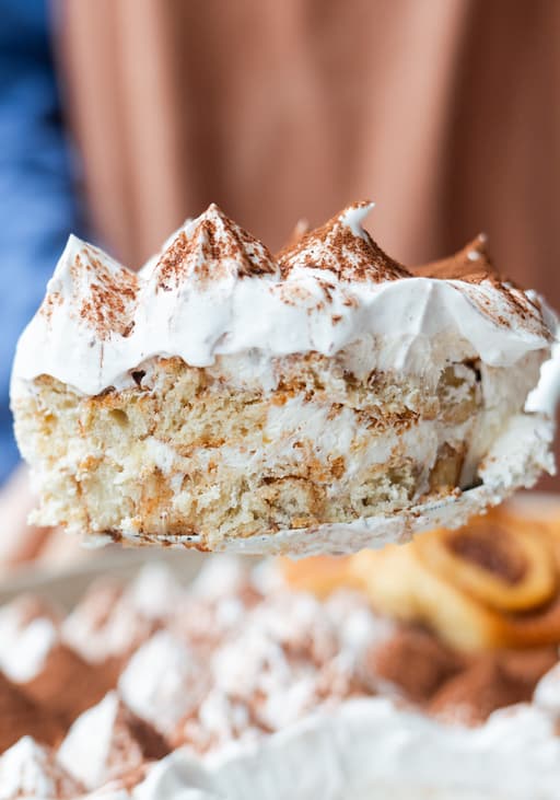 Vegan Cinnamon Bun Tiramisu