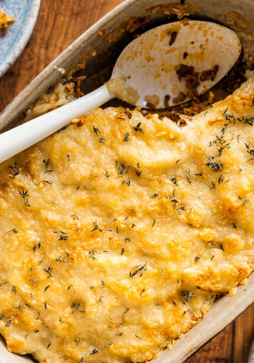 Potato Casserole with Plant-Based Mince