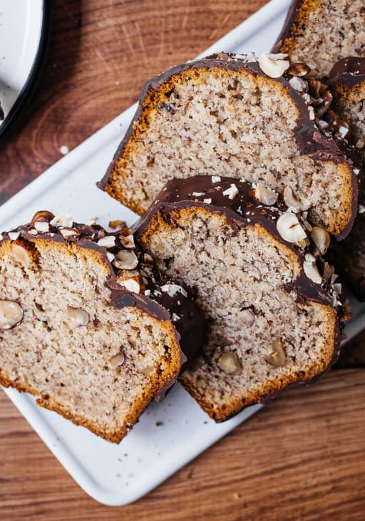 Super moist, vegan Hazelnut Cake
