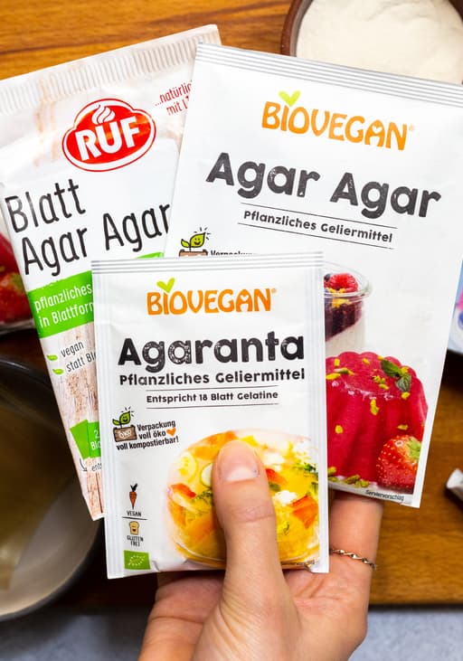 Was ist Agar Agar und wie verwenden wir es? (+ viele vegane Rezepten)