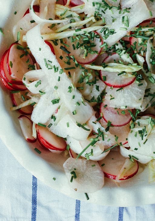 Radish Salad with Fennel