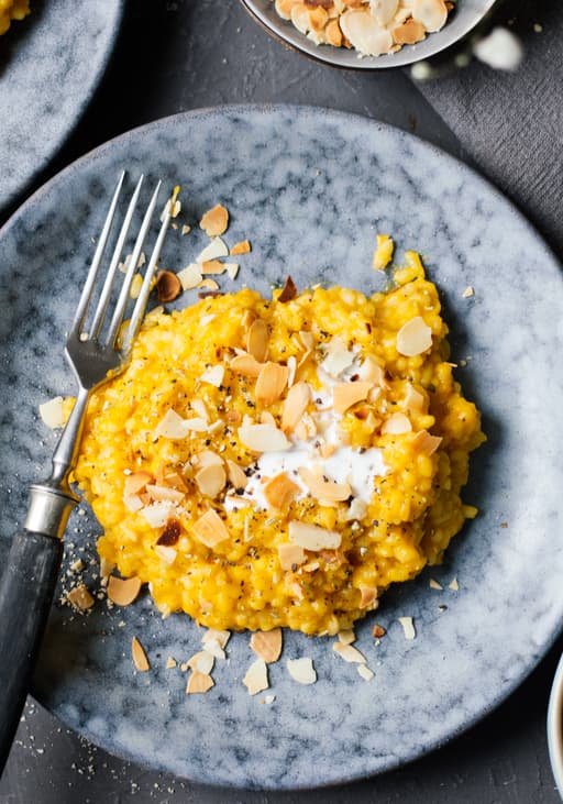 Veganes Kürbisrisotto