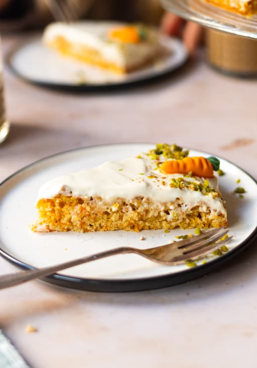 Vegan Carrot Cake with Yogurt Frosting