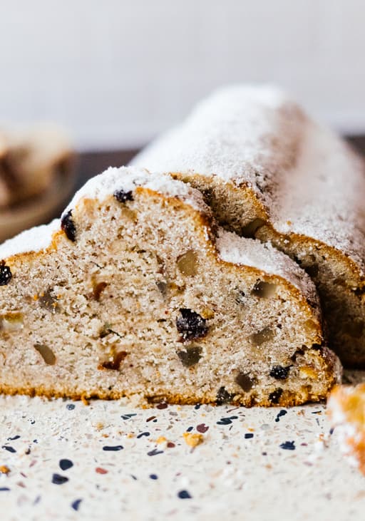 Simpler, veganer Christstollen