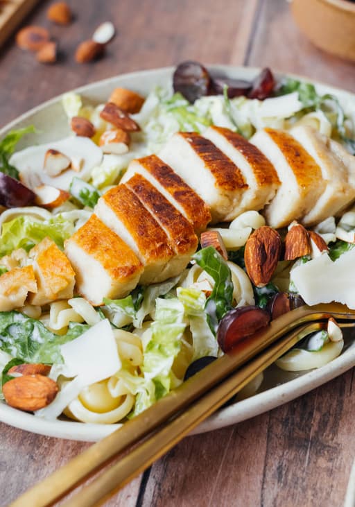 Vegan Caesar Salad Pasta