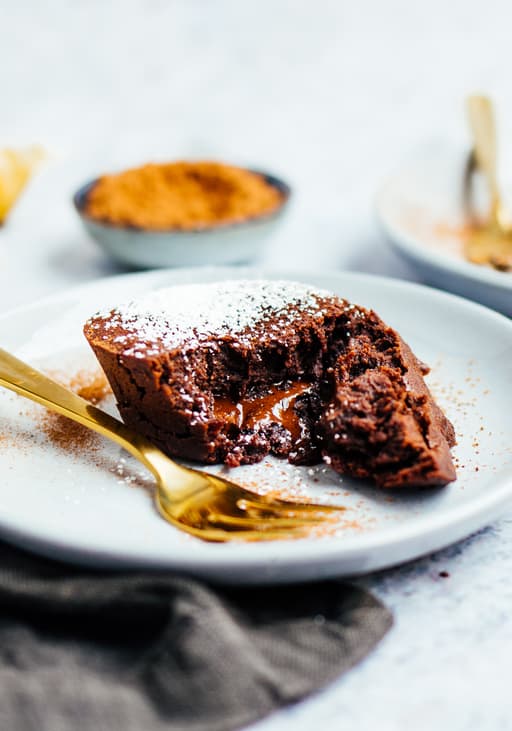 Vegane Lava Cakes