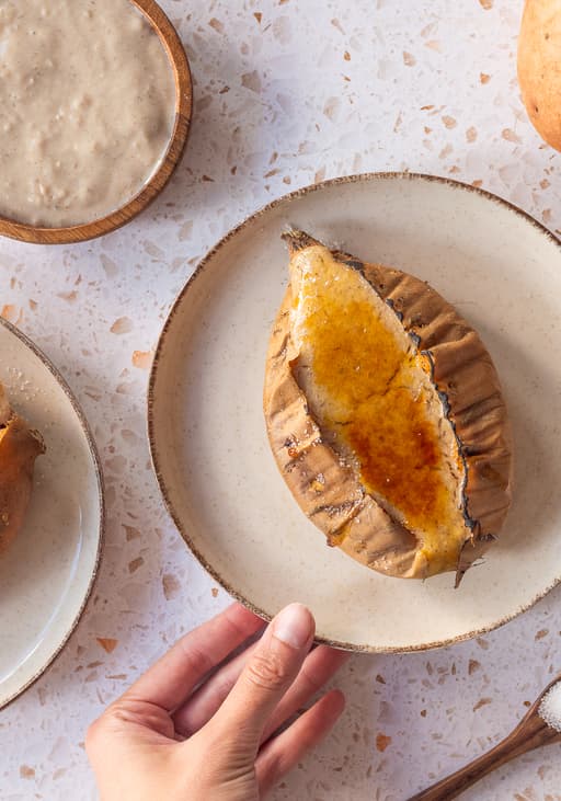Vegan Sweet Potato Crème Brûlée