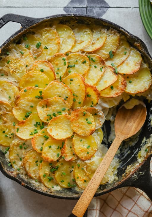 Vegan Potato and Leek Bake