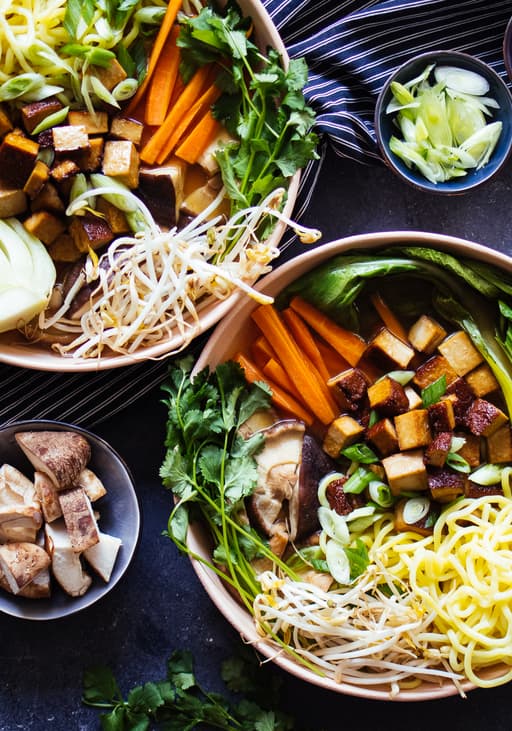 Vegan Miso Ramen with Smoked Tofu