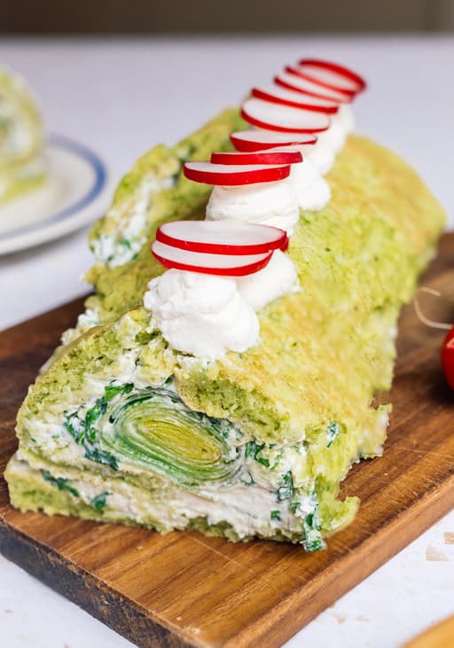 Savory Leek & Cream Cheese Roll