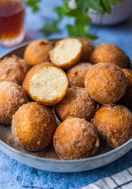 Vegane Quarkbällchen