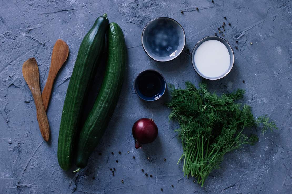 R241 Veganer Gurkensalat
