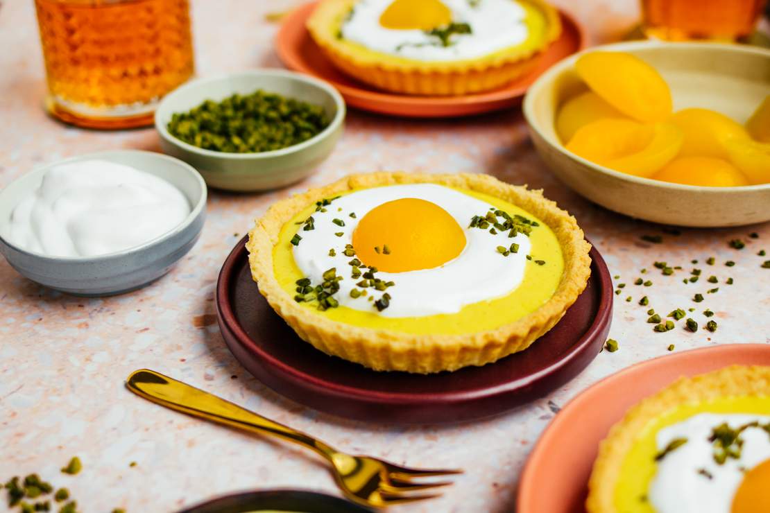 R373 Oster-Tartelettes mit veganem Eierlikör