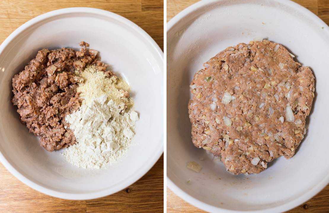 R735 Vegan Buffalo Meatballs with Chive Dip