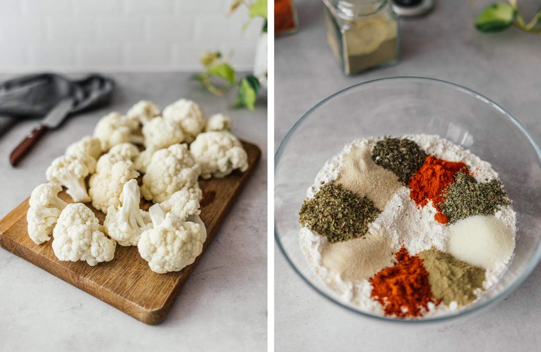 R154 Vegan Buffalo Cauliflower Wings