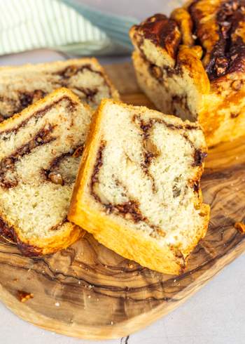 Veganer Schokoladen-Babka