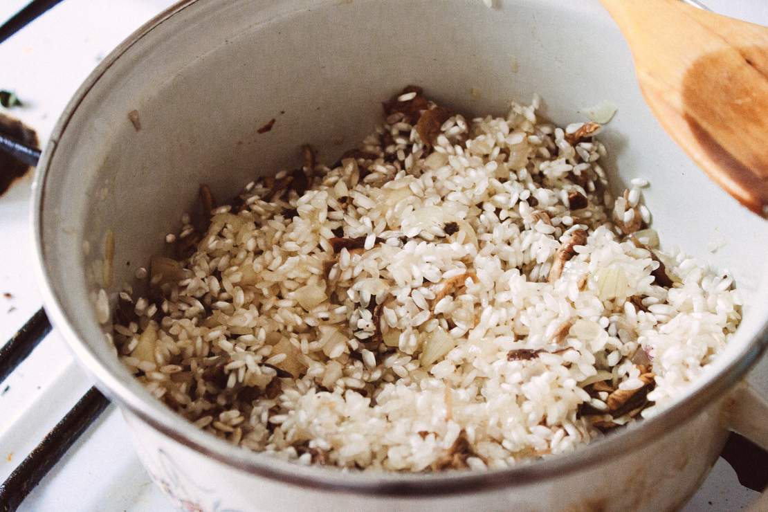 R146 Creamy vegan mushroom risotto