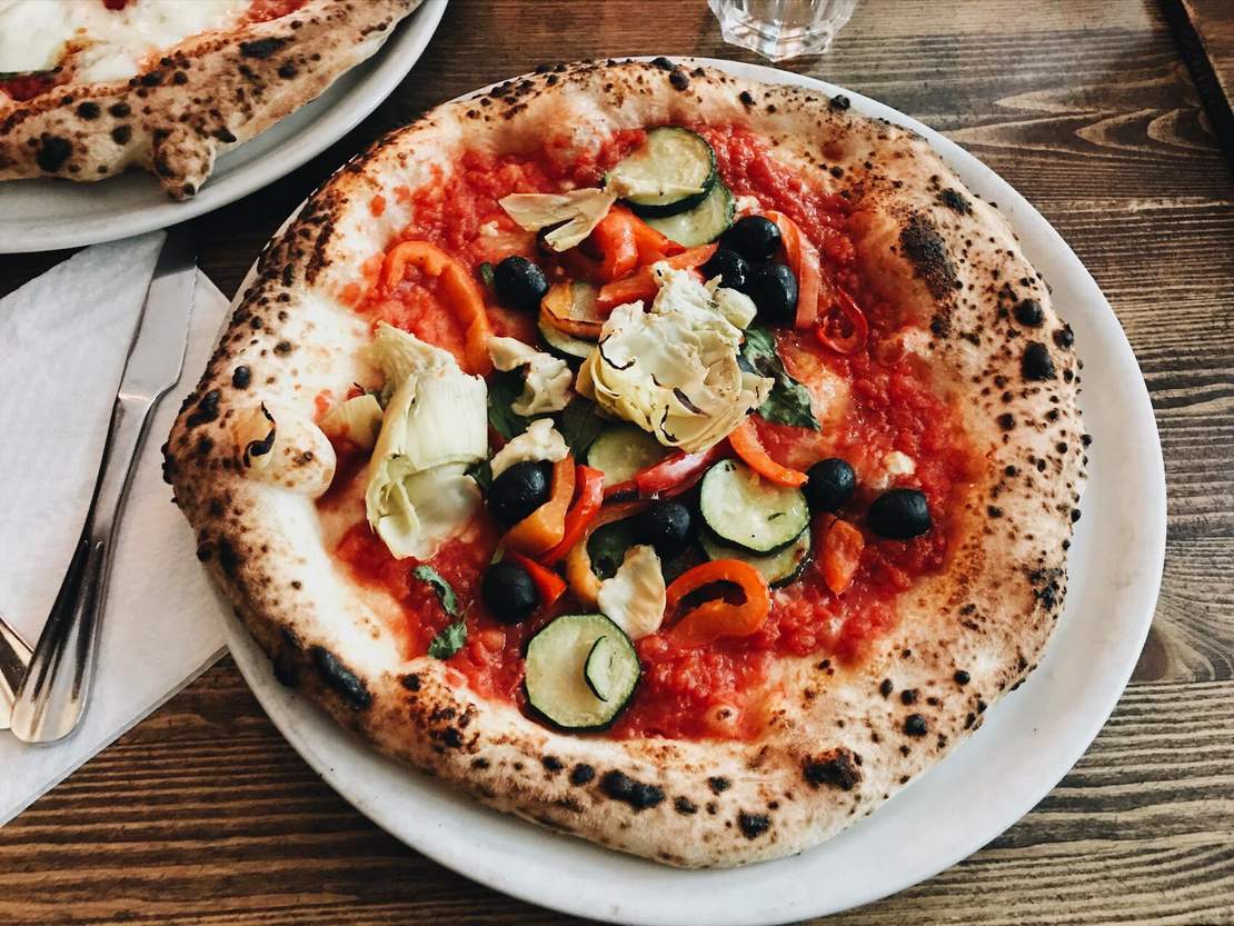 A104 Vegane Pizza in Berlin