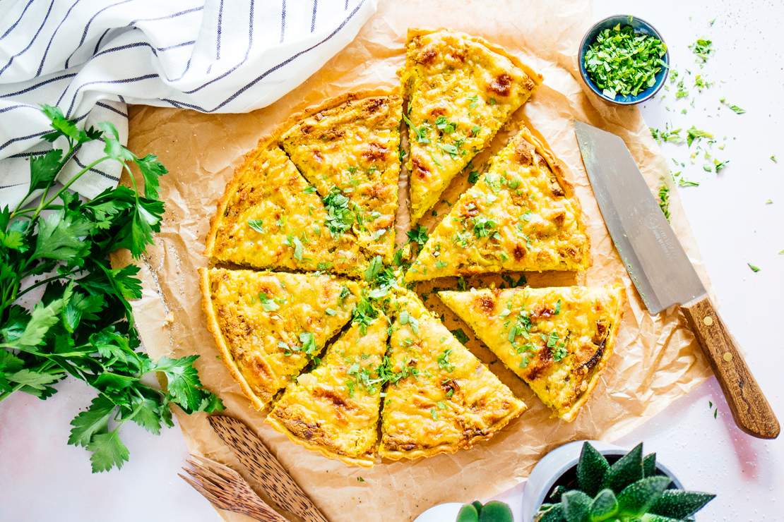 R45 Vegane Quiche Lorraine