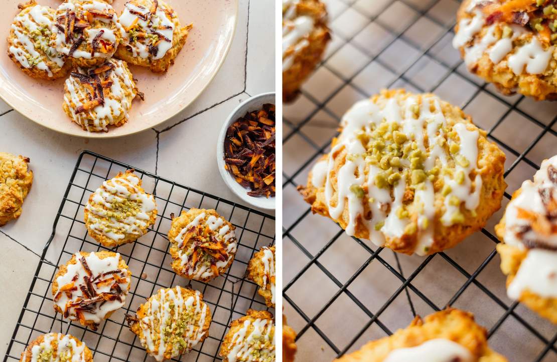 R855 Vegan Carrot Cake Cookies 