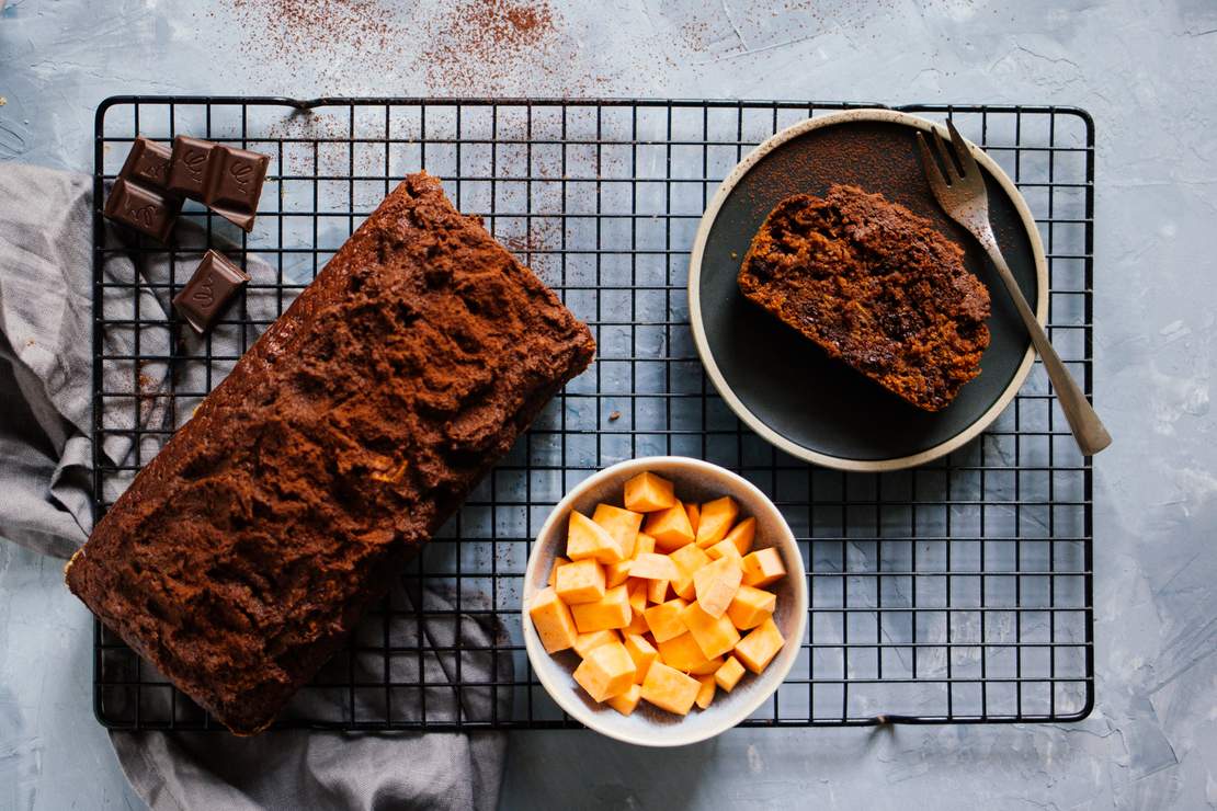 R454 Vegan Sweet Potato Chocolate Cake