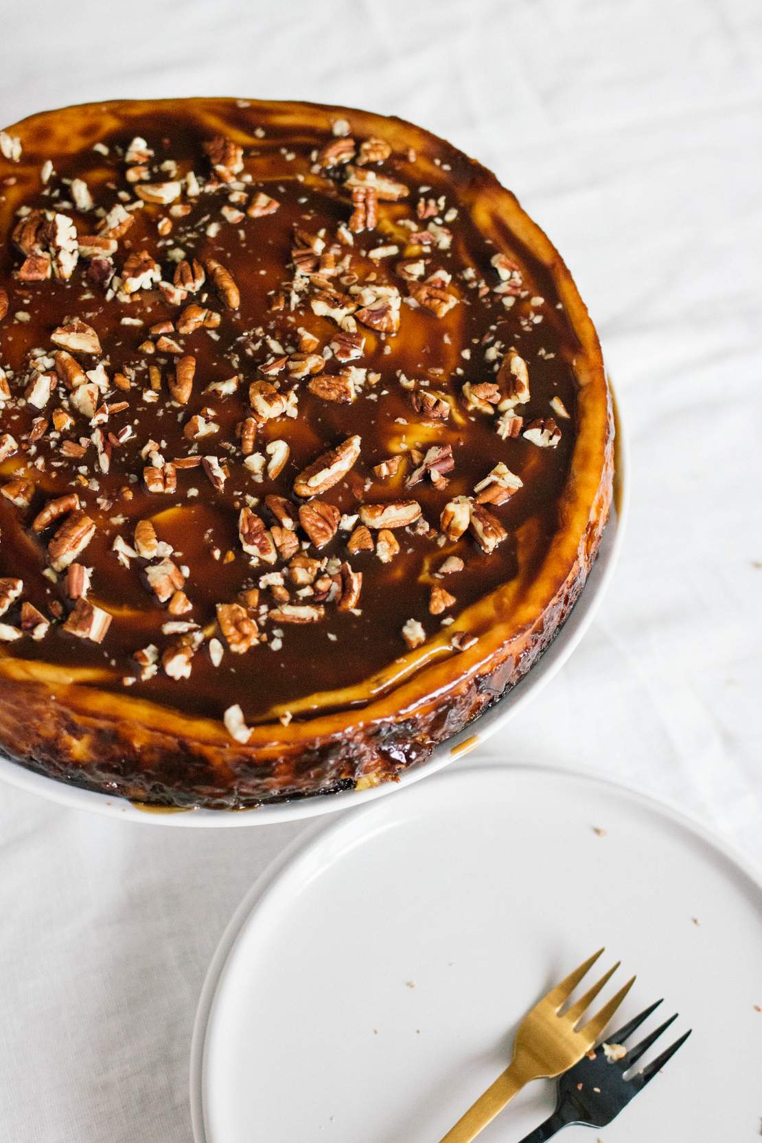 R216 Veganer Käsekuchen mit Karamell