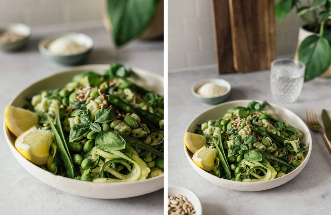 R756 Vegan Green Goddess Pasta